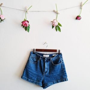 High Waist Mom Short